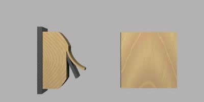 Crown Cut or Flat Slicing