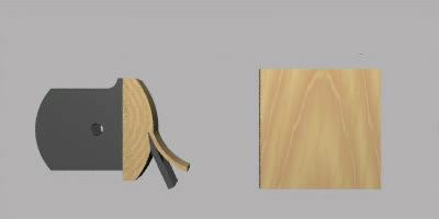 Half-Round Slicing 