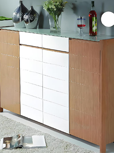 Veneered MDF/HDF